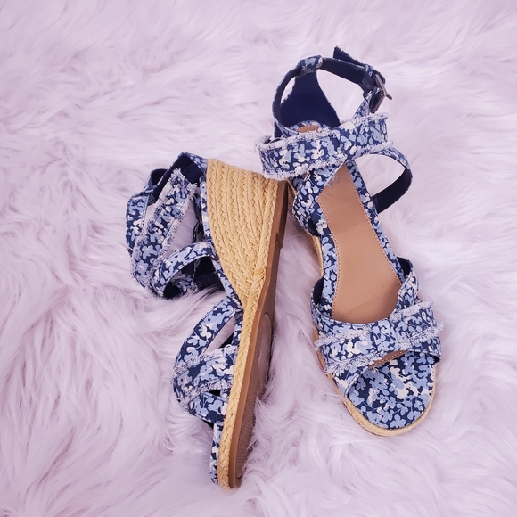 Chaps Shoes - Chaps Sadria wedge espadrille sandals